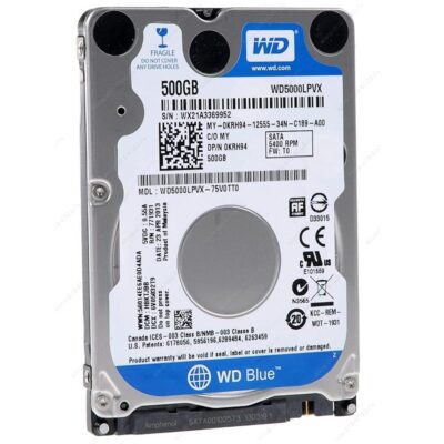 WD Blue 500GB Internal Laptop 2.5″ Hard Drive