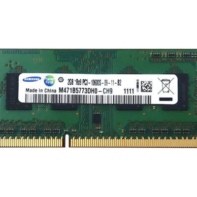 Samsung 2GB DDR3 RAM PC3-10600 Laptop SODIMM