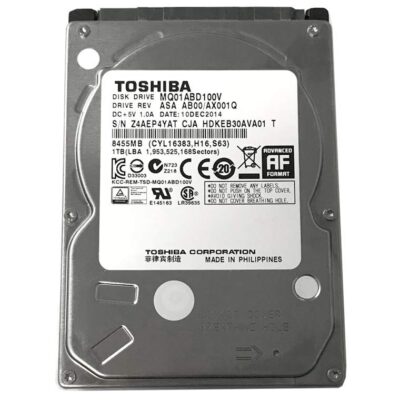 Toshiba 1TB Laptop Hard Disk