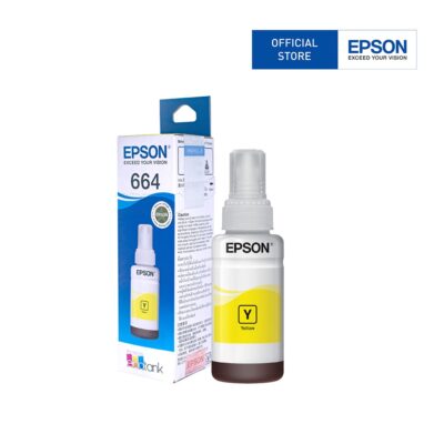 Epson 664 YL Ink Bottle (Yellow) – 70 ml