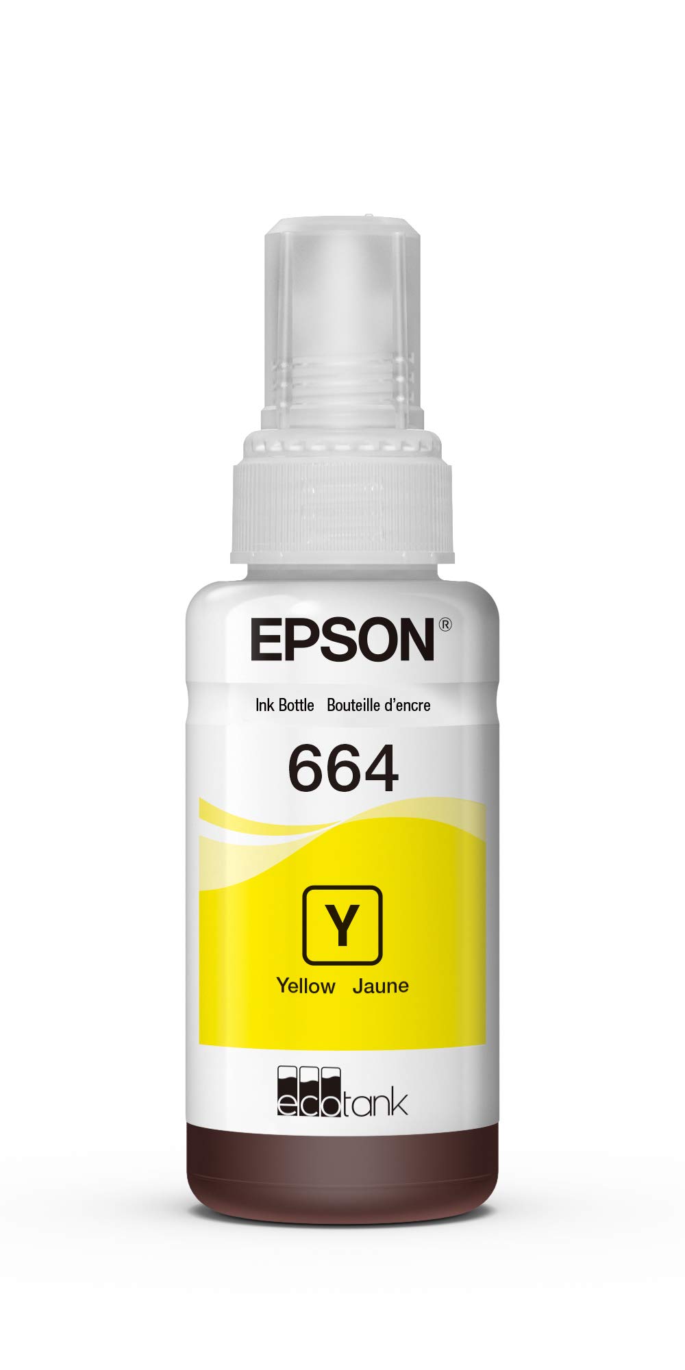 Epson C13T664440 664 Yellow Ink Bottle (6,500 Pages)