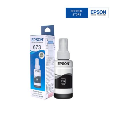 Epson T673 Ink Bottle (Black)