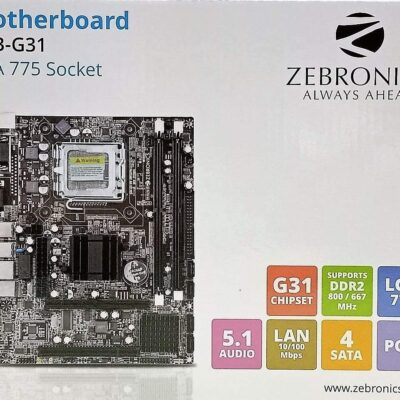 ZEBRONICS Zeb G41 DDR2 Micro ATX Motherboard