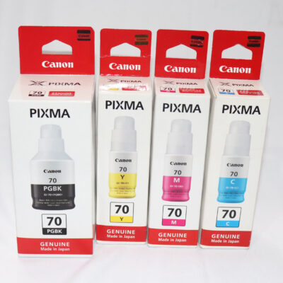 Canon GI 70 B/C/Y/M Ink Bottles