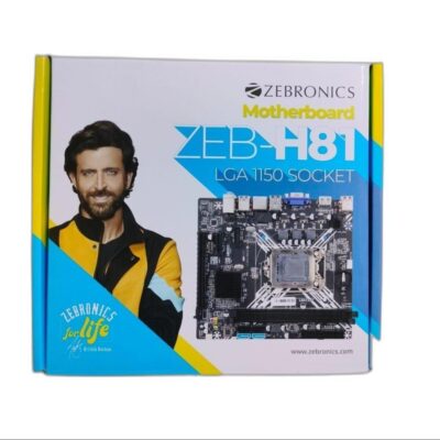 ZEBRONICS H81 LGA 1150 Socket Motherboard