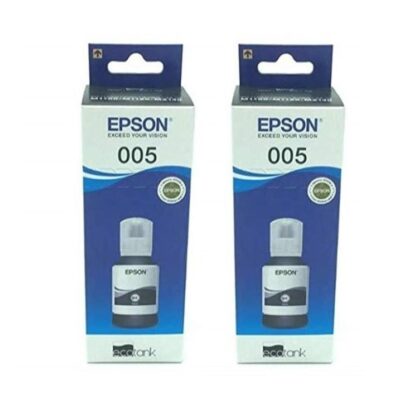 Epson 005 120 ml Black Ink Bottle PACK OF 2 PCS