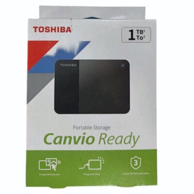 TOSHIBA Canvio Basics 1TB Portable External HDD