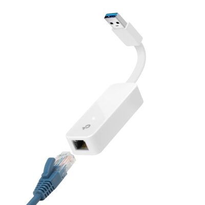 TP-Link UE300 USB 3.0 to RJ45 Gigabit Ethernet Network Adapter – Plug and Play