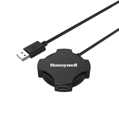 Honeywell 4 in 1 Ultra Slim USB Hub 2.0,1.2Meter(4 feet) Cable,