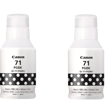 Canon 71 Black Twin Ink Bottle Pack Of 2 Ink Bottle