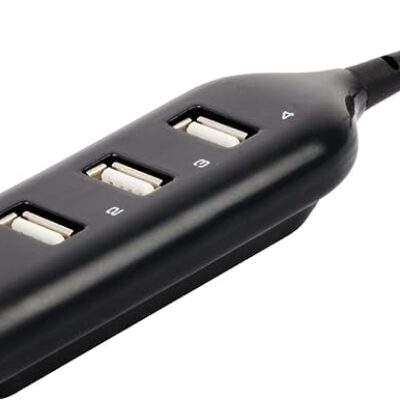 Zebronics ZEB-90HB USB Hub, 4 Ports,