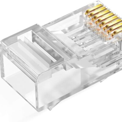 DLINK 100-PACK Cat 6 RJ45 Connector, UTP Network