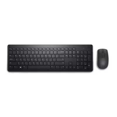 Dell USB Wireless Keyboard and Mouse Set- KM3322W Black