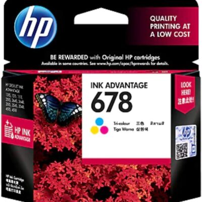 HP 678 Tri-Color Ink Cartridge