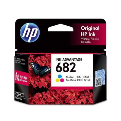 HP 682 Tri-Color Original Ink Cartridge