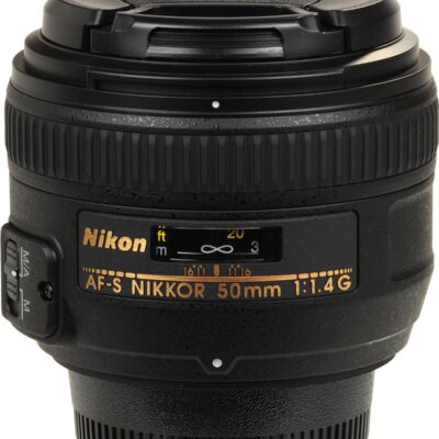 Nikon Af-S Nikkor 50 Mm F/1.8G Prime Lens for DSLR Camera – Black