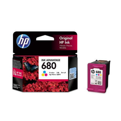 HP 680 Tri-color Original Ink Advantage Cartridge