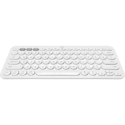 Logitech Pebble Keys 2 K380s, Multi-Device Bluetooth Wireless Keyboard Tonal White