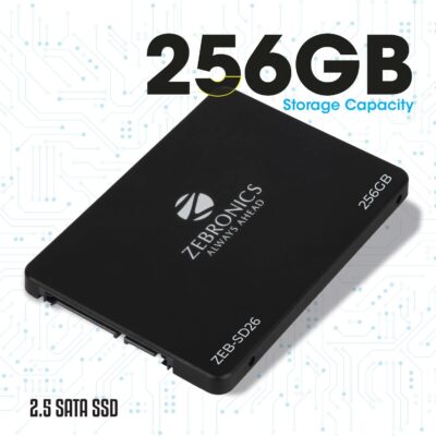 ZEB-SD26 256 GB Solid State Drive, TLC, SATA II & amp; SATA III Interface