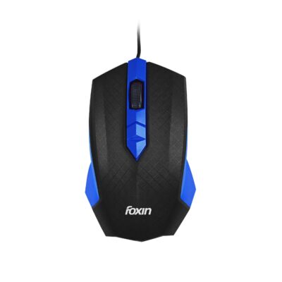 Foxin Smart-Blue Wired Plug & Play USB Mouse