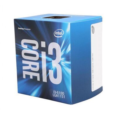 intel  i3 6100  (6th Generation) 3.7 GHz LGA 1151 Processor