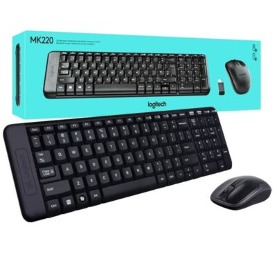 Logitech MK220 Compact Wireless Keyboard and Mouse