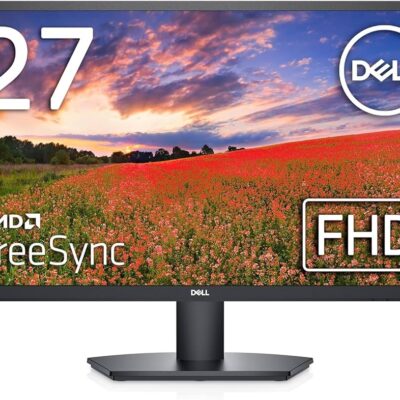 Dell-SE2722H (68.58cm) FHD Monitor 1920  AMD Anti-Glare 3H Hardness, Flicker Free Technology