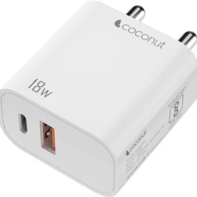 Coconut SPRINT Type C Charger 18W PD Fast Charger Adapter