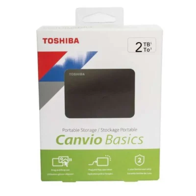 TOSHIBA Canvio Basics 2TB Portable External HDD