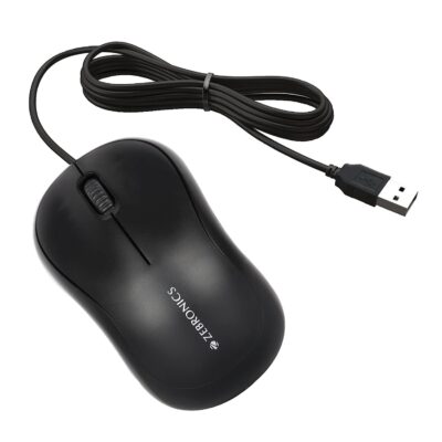 ZEBRONICS Zeb-Comfort Wired USB Mouse