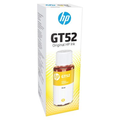 HP GT52 Yellow Ink Bottle