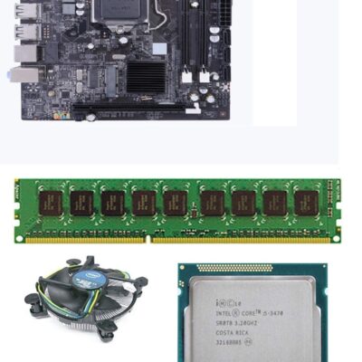 Zebronics H61 Chipsrt Motherboard Kit with Processor i5 3470 2.90Ghz + 8GB DDR3 RAM + Free CPU Fan